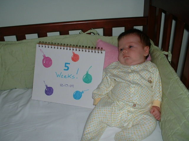 5 weeks